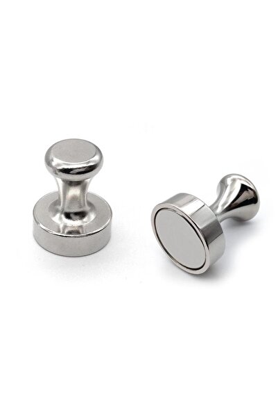 Dünya Magnet 6 Adet Metal Kaplı Pano Mıknatısı ,Güçlü Neodyum Mıknatıs Buzdol...