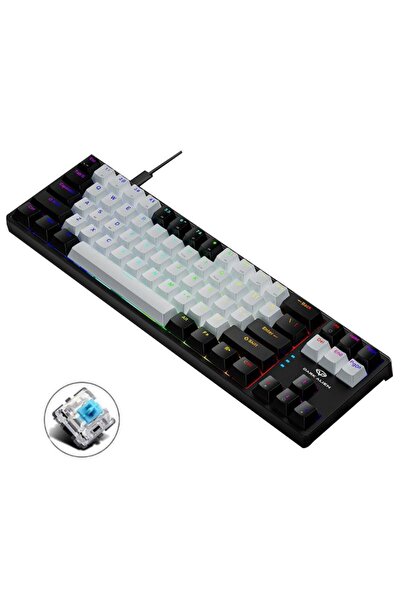 valkyrie Blue Switch Dark Alien K710 71 Tuş RGB Gaming Klavye - Mekanik Mavi ...