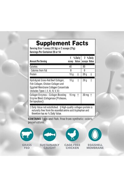 genernic Nature's Plus Collagen Peptides (0.65 lbs / 294 g)