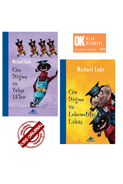 Kronik Kitap Cim Düğme Ve Lokomotifçi Lukas - Cim Düğme Ve Vahşi 13'ler / 2 K...