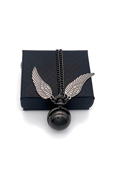 valkyrie Harry Potter Quidditch Snitch Topu Model Kolye Köstekli Saat
