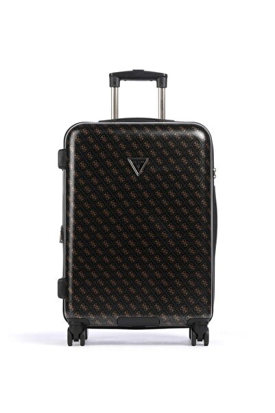 Guess JESCO 22 IN 8-WHEELER Kadın Kahverengi Valiz TWHB8389982-BRO