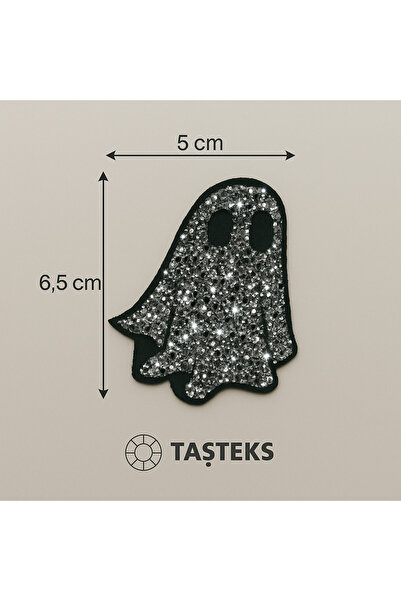 Taşteks TAŞLI Ütülenebilen veya Sticker Olarak Kullanılabilen Hayalet Modeli