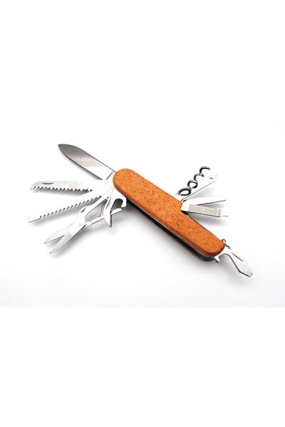 valkyrie Ahşap Outdoor Kamp Cep Çakısı