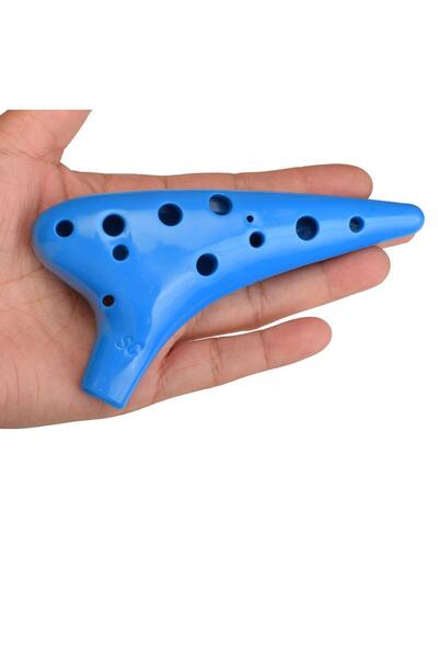 valkyrie Ocarina 12 Delik Ocarina Alto C Ocarina Flüt Ocarina Sualtı Müzik Nefesli Enstrüman