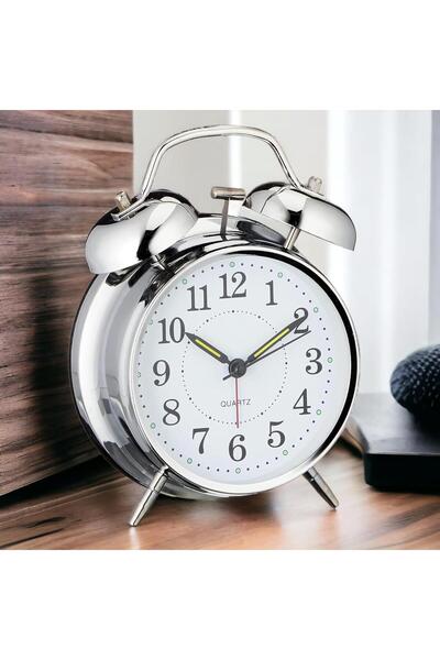 valkyrie Akar Saniyeli Nostaljik Büyük Boy Masa Çalar Saat Yüksek Alarm Sesi ...