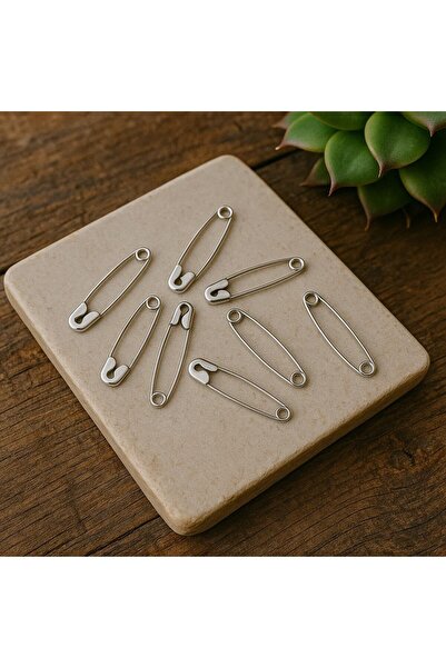 Metler 50 Adet 6 cm Paslanmaz Çelik Çengelli İğne | Büyük Boy, Güvenli ve Çok...