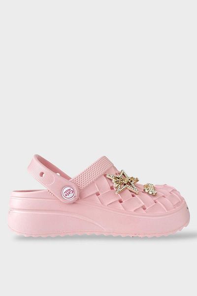 Liger Women's Stone Comfort Lightweight High Sole Summer Sandals Slippers Pudra