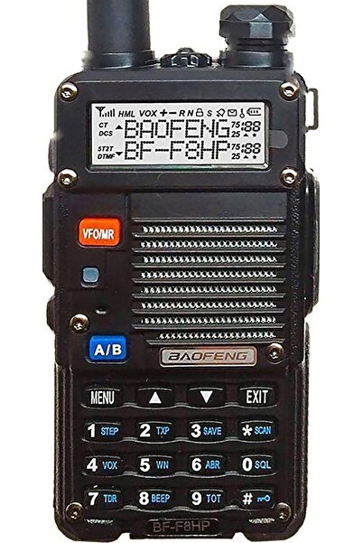valkyrie Baofeng Bf-f8hp Dual Band 8 Watt Profesyonel El Telsizi - 3. Nesil U...