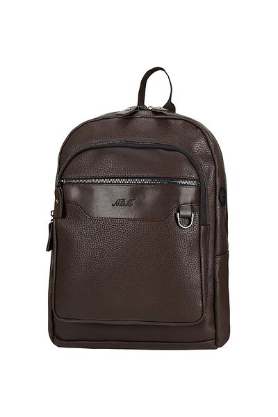ergül çanta Unisex Αδιάβροχο Laptop 15,6 ιντσών - Σακίδιο πλάτης από συνθετικό δέρμα συμβατό με φορητό υπολογιστή
