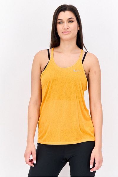 Nike Women Dri Fit Sleeveless Running Tank Top, Orange