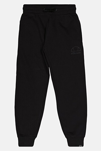 Ellesse Kids Boy 2 Pieces Brand Logo Hoodie And Jogger Pants Set, Black