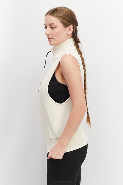 adidas x Karlie Kloss Women Sportswear Fit Outdoor Vest, Cream