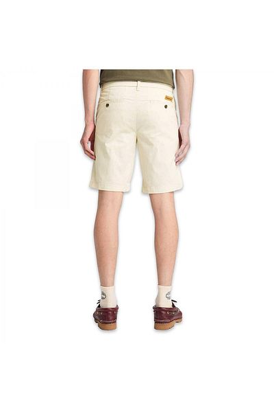Timberland Tb0A2Dfm Claremont Twill Chino Cream Men's Shorts