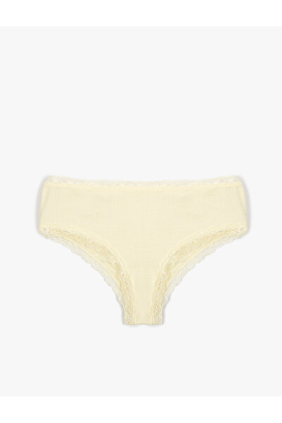 Koton Modal Fabric Lace Brazilian Panties