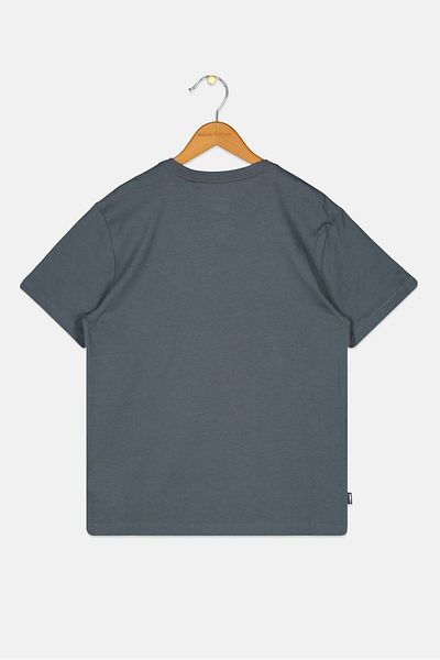 Element Kids Boy Regular Fit Short Sleeve Outdoor T Shirt, Dark Grey