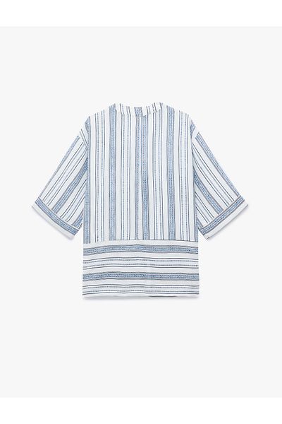 Koton 3/4 Wide Sleeve Oversize Kimono Jacket