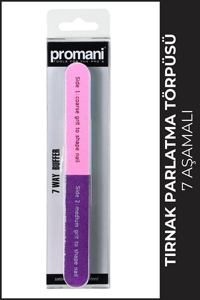 Promani 7 Stage Nail Polishing File - Pr411