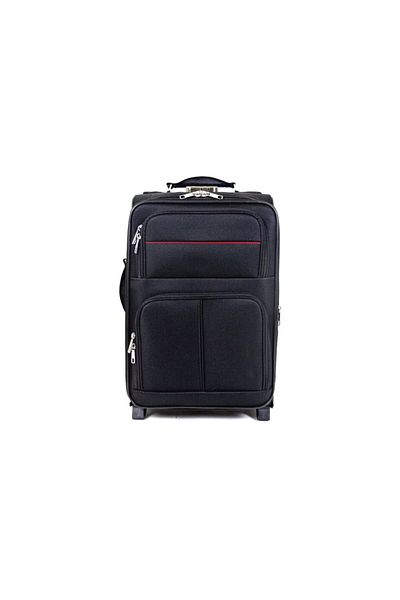 OEM Wizz Air trolley, 2 silicone wheels, 2 front pockets, 3-stage telescopic handle