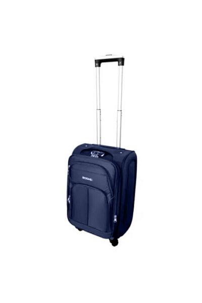 OEM Wizz Air Trolley Navy Blue, Telescopic Handle, 360 Removable Wheels, 3-Speed ​​Fiber