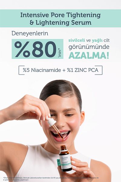 The Purest Solutions سيروم للعناية بالبشرة 30 مل يحتوي على نياسيناميد 5% وزنك Pca 1% - مضاد للرؤوس السوداء وحب الشباب