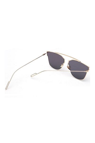 Generic Jurui Fashion Ultra Thin Square Frame Sunglasses