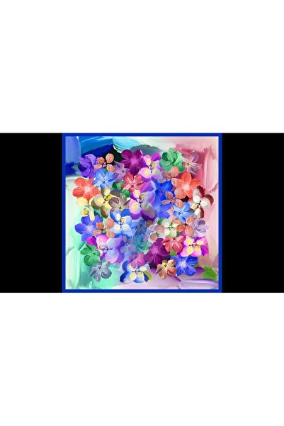 İpekal Fresh Soft Pamuk Шарф - 05078 90 x 90 09 Saks - Зелений