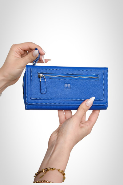 MFT Leather Design Кварц 2718 Жіночий гаманець із справжньої шкіри на блискавці