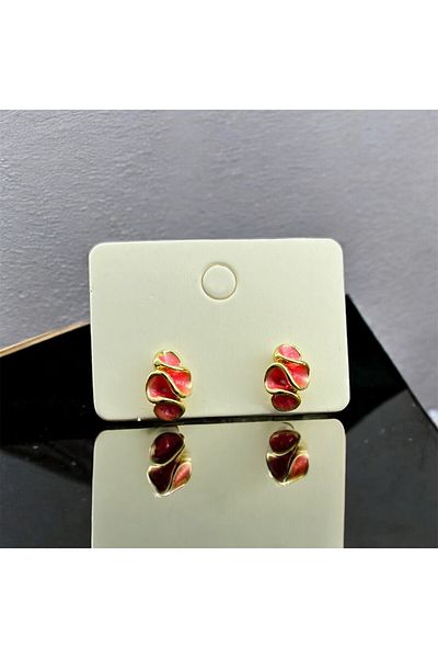 Candy Colorful Twisted Earrings