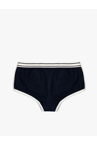 Koton Σλιπ Hipster με στάμπα Extra ψηλή μέση