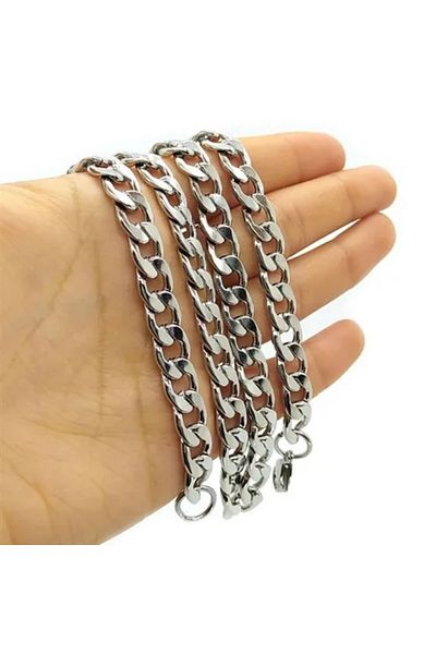 OSMANLI GÜMÜŞ Steel Gourmet Men's Necklace Chain