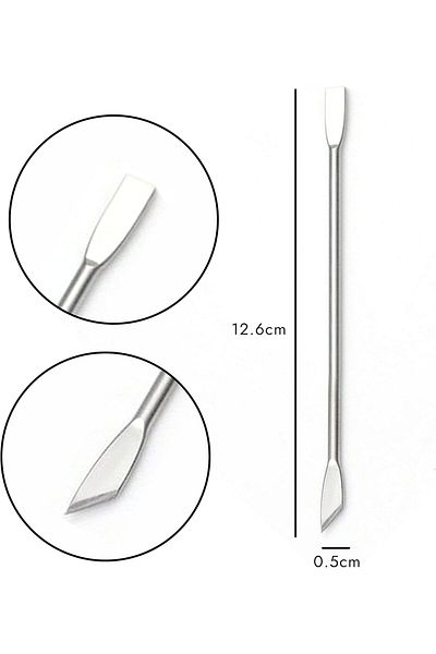 LA PERLA TECH Manicure - Pedicure Tools Nail Pusher