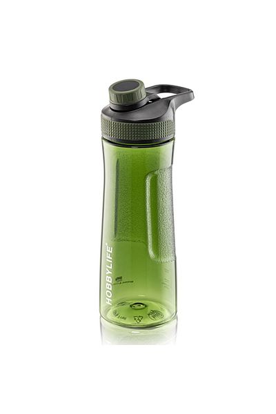 ALTIN MUTFAK Transparent Sports School Office Water Bottle Water Bottle 730 ml Green