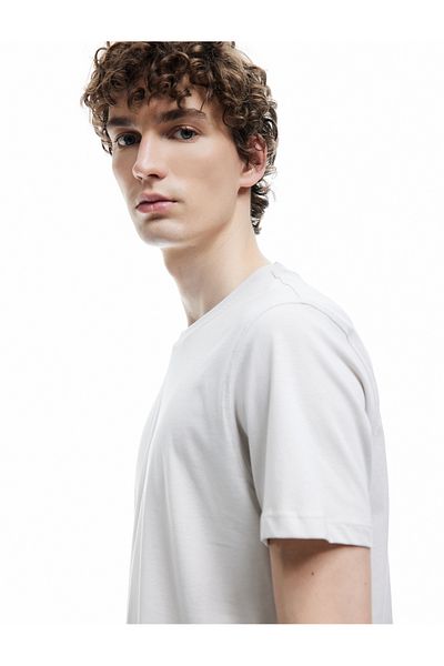 Koton Cotton Short Sleeve Crew Neck Men's Basic T-Shirt