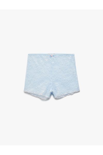 Koton Mini pantaloni scurți din dantelă Partea de jos de pijama