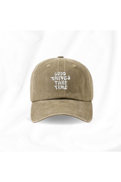 Touz Moda Washable Vintage Good Things Printed Unisex Hat