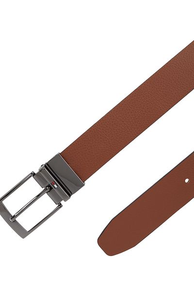 Tommy Hilfiger Tommy Hilfiger Men Black / Coffee Bean Adan Reversible 3.5 Belt