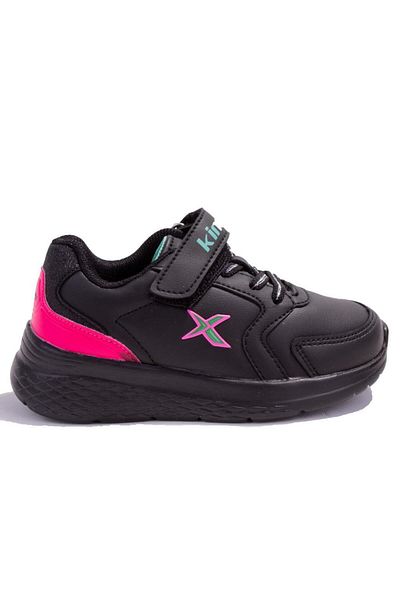 Kinetix Marned Black Fuchsia Pantofi sport ortopedici zilnici pentru fete
