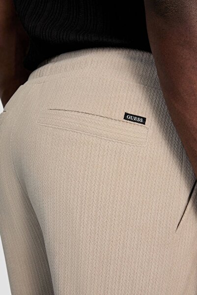 Guess BARON TEXTURED KNIT SHORTS Erkek Haki Şort M5GD41KCRY0-A90N