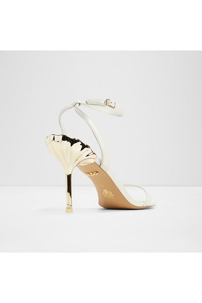Aldo White Heeled Sandals For Women