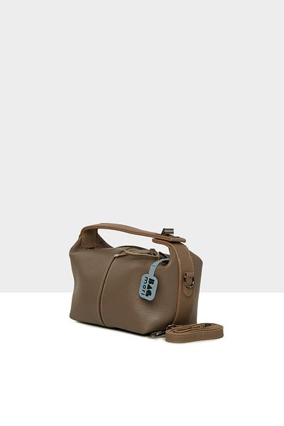 Bagmori Mink Women's Real Leather Mini Oval Bag m 000008596