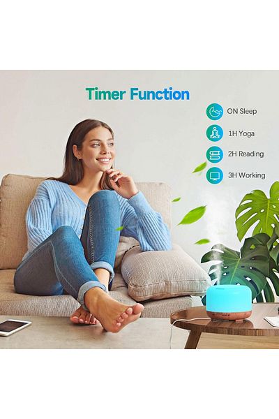 COOYA موزعات الزيوت العطرية، 500 مل موزع زيوت عطرية مع رذاذ بارد