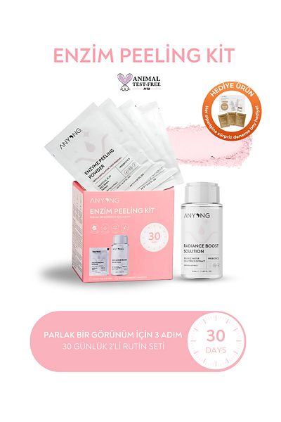 Anyong Enzyme Peeling Kit (Papain Enzyme, Salicylic Acid & Rice Water)