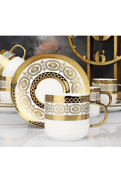decovien Kosova 6 Persons Coffee Cup Set