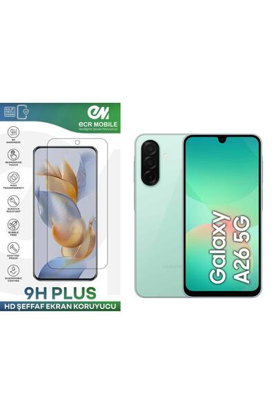 Ecr Mobile Samsung Galaxy A26 5G Ekran Koruyucu 9H Esnek Nano Cam Tam Uyumlu ...