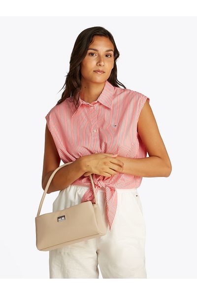 Tommy Hilfiger Tommy Hilfiger Women Relic Tan American Cool Shoulder Bag