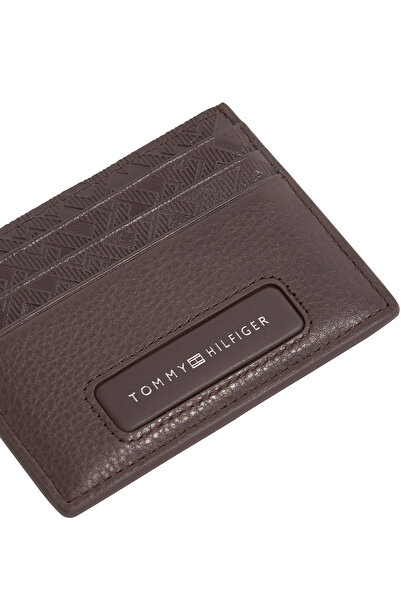 Tommy Hilfiger Tommy Hilfiger Men Coffee Bean Monogram Card Holder
