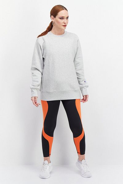 Champion Women Sportswear Fit Long Sleeve Outdoor Sweatshirt, Grey