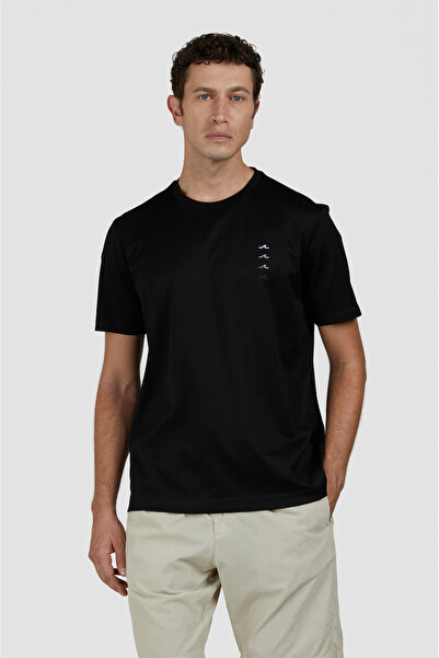 PAUL&SHARK Βαμβακερό μπλουζάκι