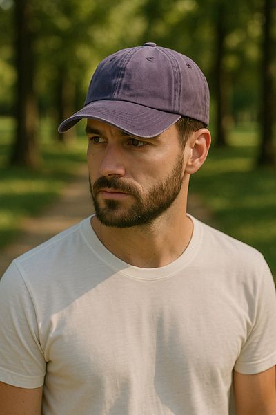 LAGRANZE Men's Premium Washed Cotton Hat - Adjustable Sports Cap